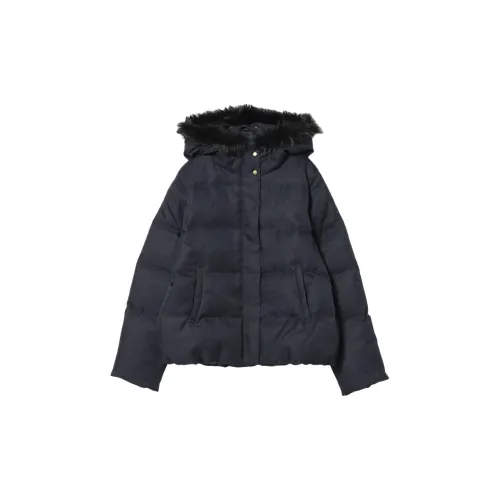 Beams Down Jacket Women's Marine Blue
