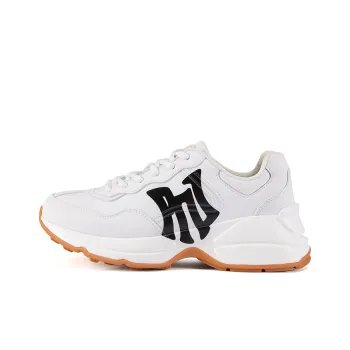 Pnj Anti Slip And Wear Resistant Height Increasing Low Top Chunky Sneakers Unisex White