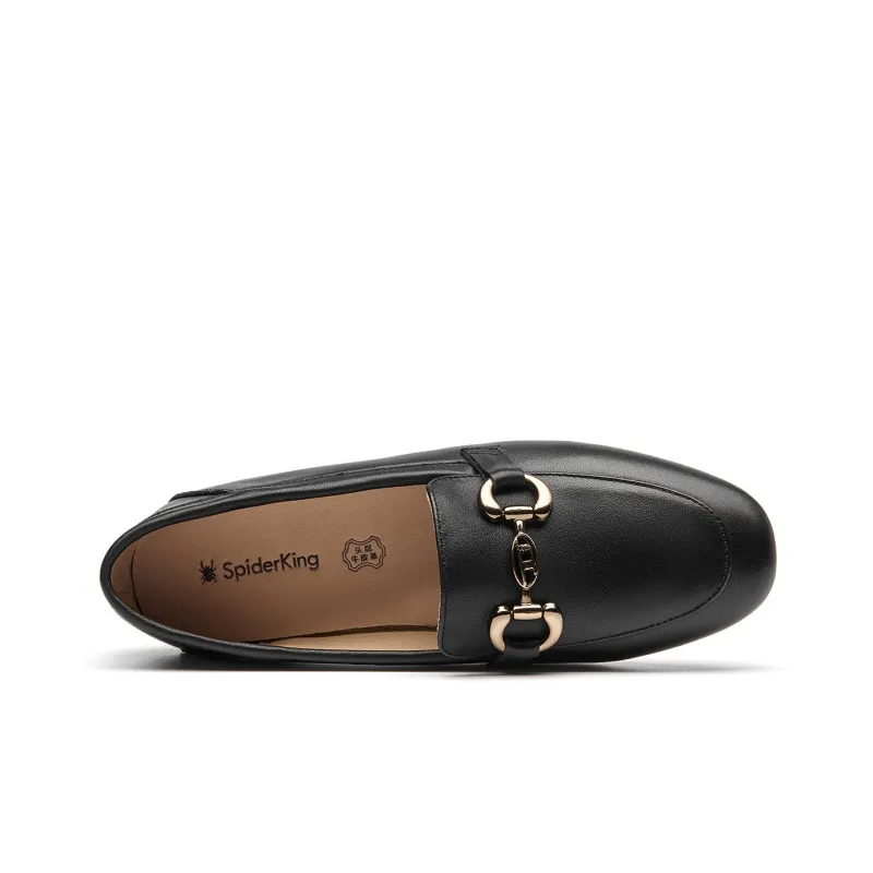 Spider King Loafers Women's Black-3