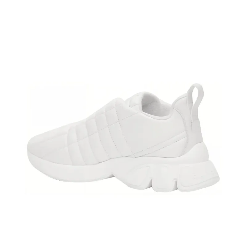 Burberry Classic Low-Top Casual Shoes Men's White-2