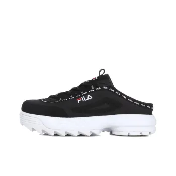 FILA Flatform Loafer Black/White Women's