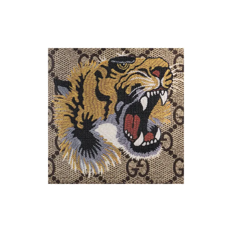 GUCCI Canvas Wallet, Wallet Men's Ebony-8