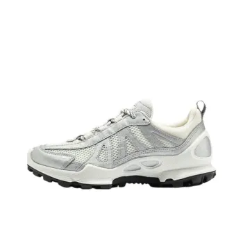 Ecco Biom C Trail Abrasion Resistant Low Top Casual Shoes Women's White Gray