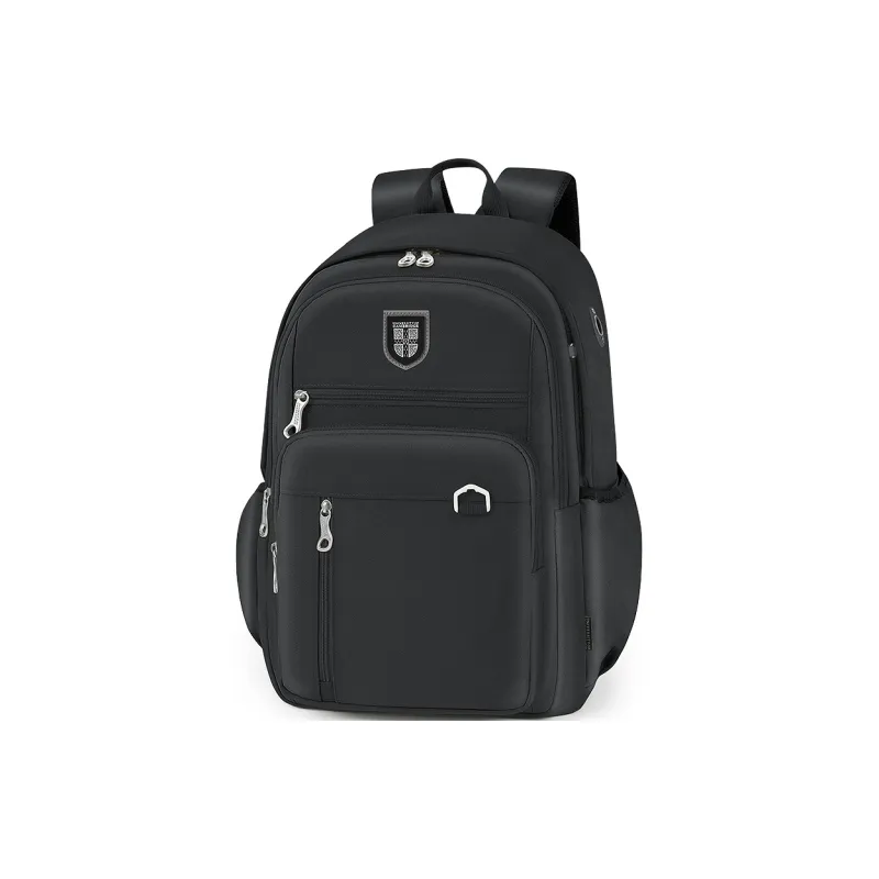UNIVERSITY OF CAMBRIDGE Fabric Backpack Regular Unisex Khaki/Black-7