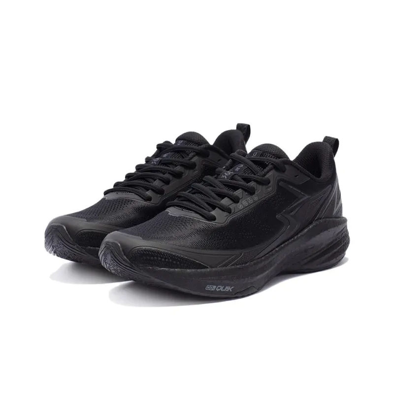 361° Cushioning Low Top Casual Running Shoes Men's Black-2