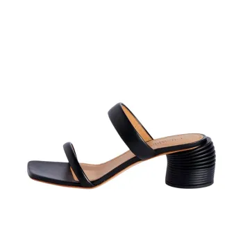 OFF-WHITE Square Toe Heeled Sandals Women's
