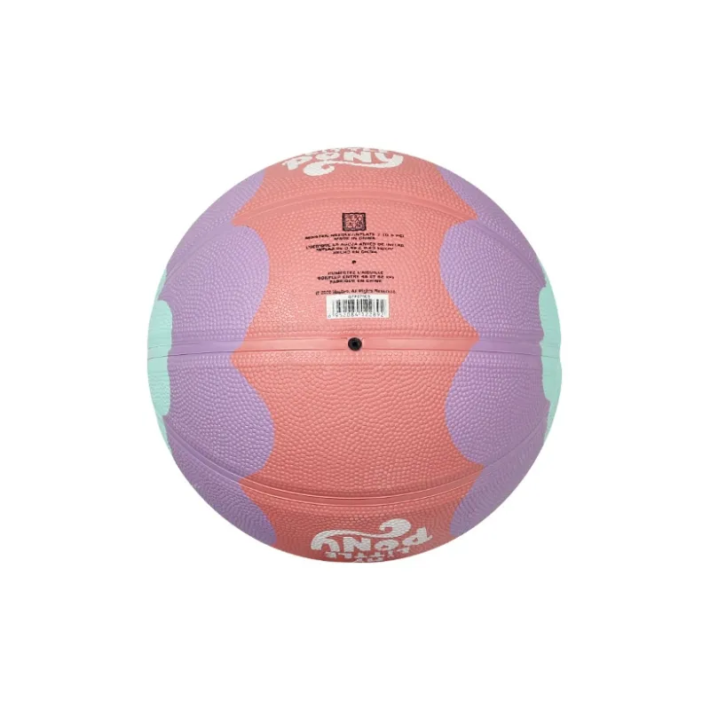 ProSelect x XIAOMABAOLI Rubber Basketball Pink Size 5 Ball Training-3