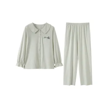 WOLFSFUL Pajama Set Women's Sprout Green