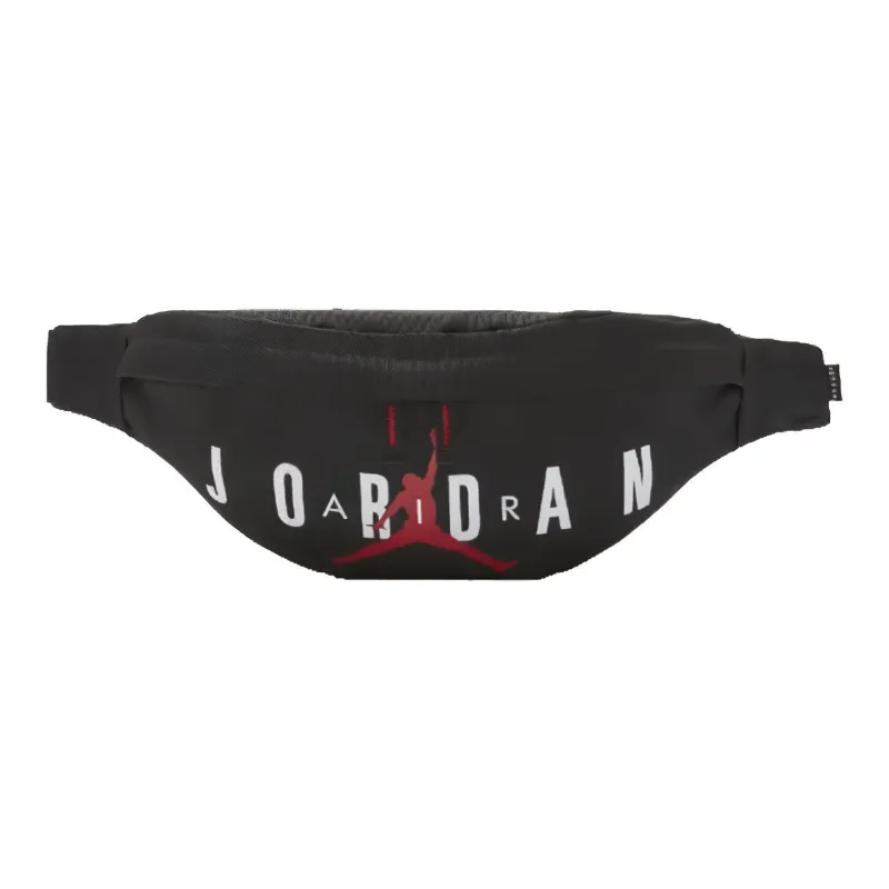 Jordan Nylon Crossbody Bag Sling Bag Fanny Pack Regular Unisex Black-0