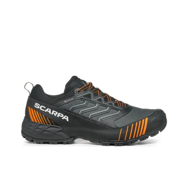 SCARPA RIBELLE RUN XT GTX Cushioning Low-Top Running Shoes Men's Black Gray Color-1