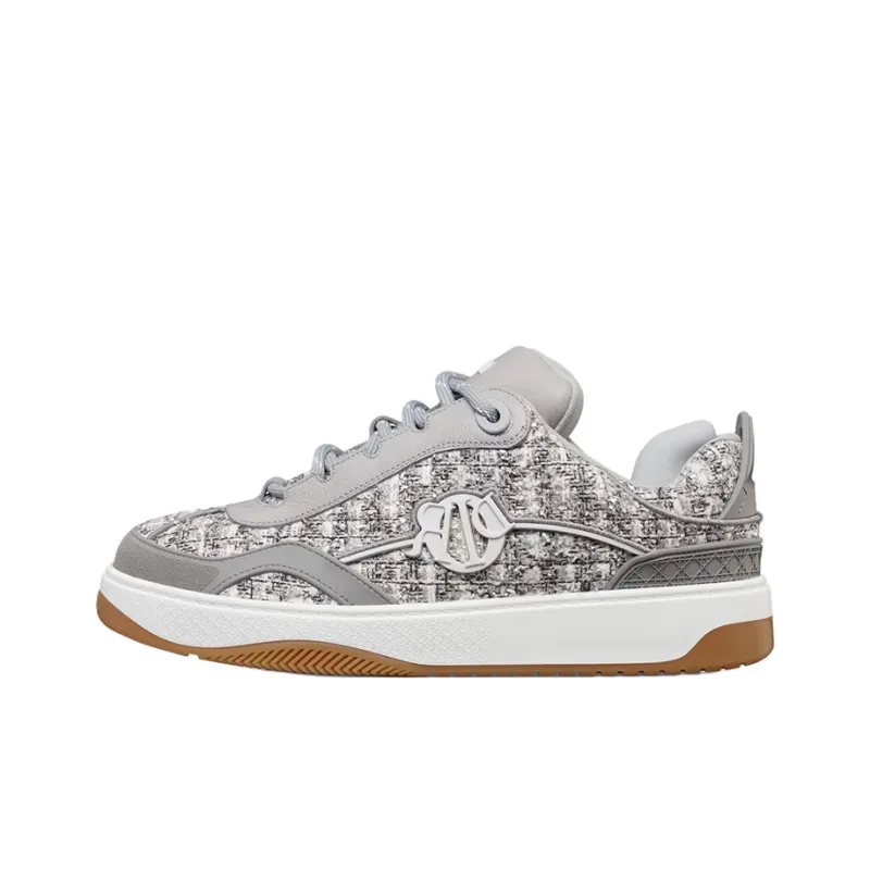 DIOR B9S Skater Tweed Silver-Tone Numbered-0