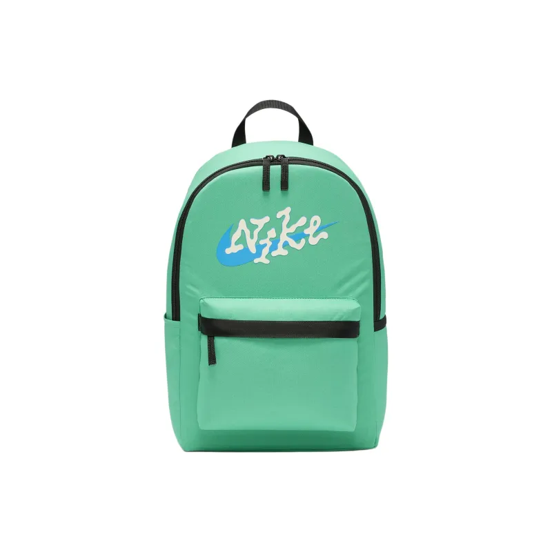Nike Heritage Polyester Backpack Unisex Stadium Green With Coconut Milk-0