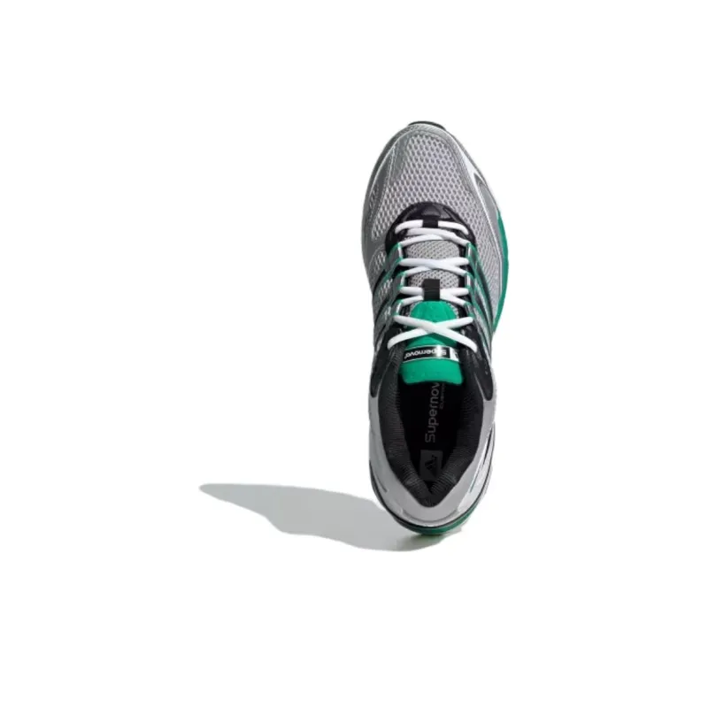 Adidas Supernova Cushion 7 Matte Silver Core Black Surf Green-3