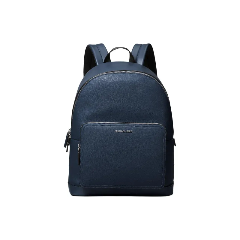 MICHAEL KORS MK Cooper Polyurethane Backpack Men's Marine Blue-0