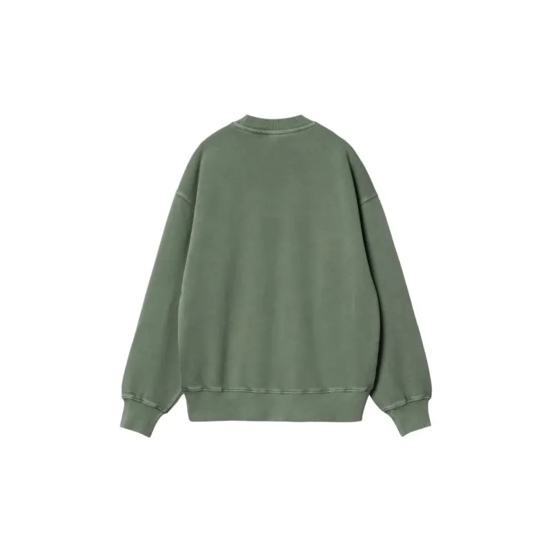 Carhartt WIP SS24 Women's’s Duster Script Sweatshirt Sweatshirt Women's Green-1