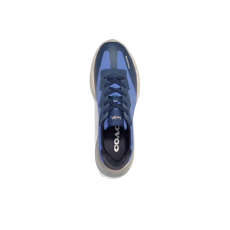 COACH CitySole Cushioning Anti-Slip And Wear-Resistant Low-Top Casual Shoes Men's Blue-3