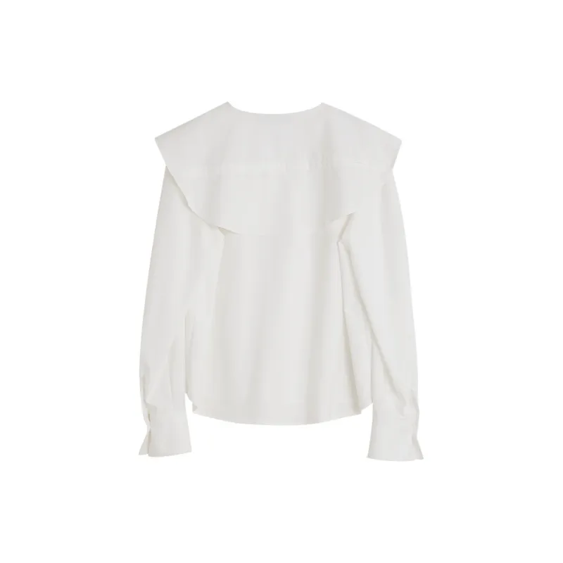 ELLE Shirts Women's White-1