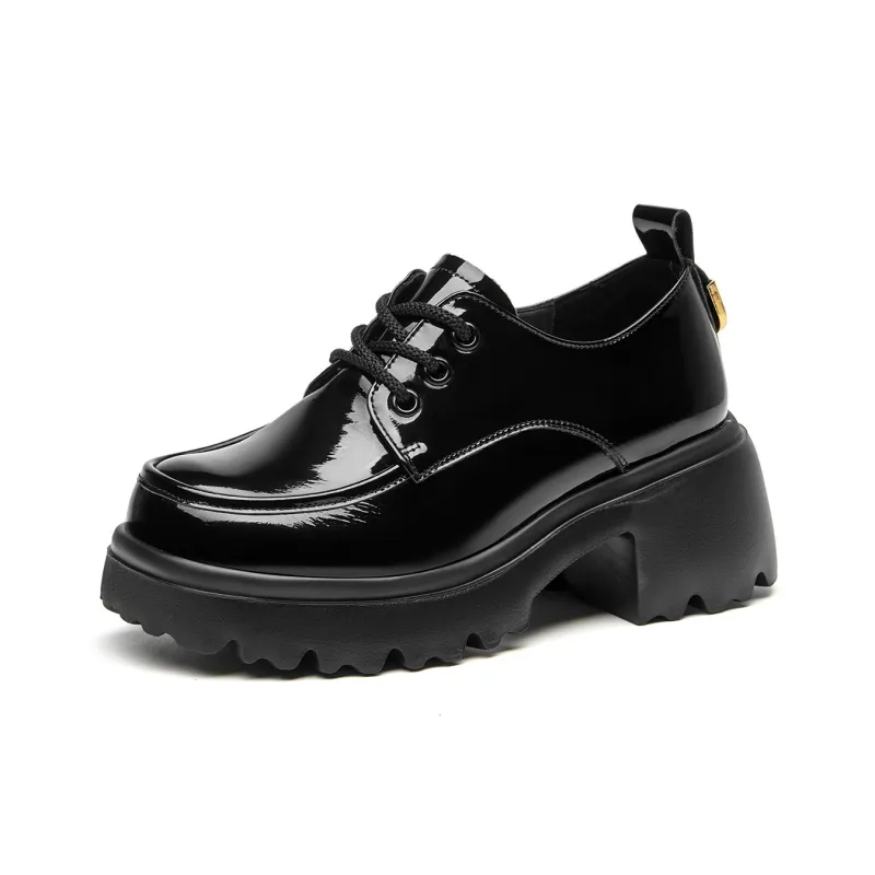 Spider King Casual Single Shoes Women's Black-1