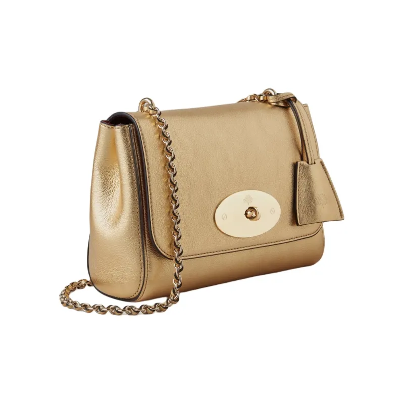 Mulberry Lily Metallic-leather Shoulder Bag-1