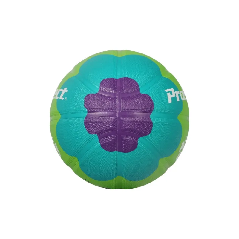 ProSelect x XIAOMABAOLI Rubber Basketball Green Blue Orange Size 5 Ball Training-1
