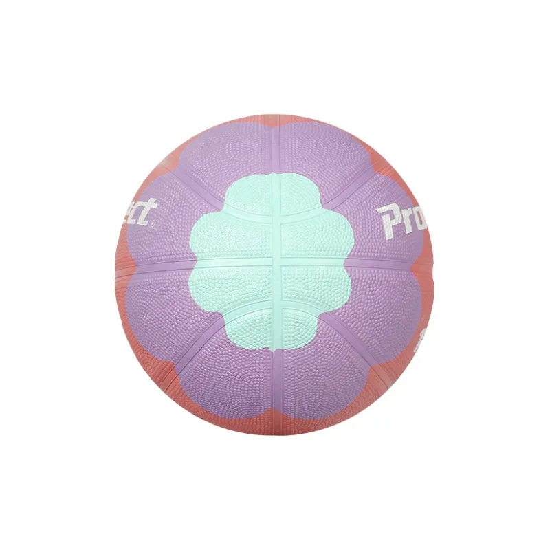 ProSelect x XIAOMABAOLI Rubber Basketball Pink Size 5 Ball Training-1