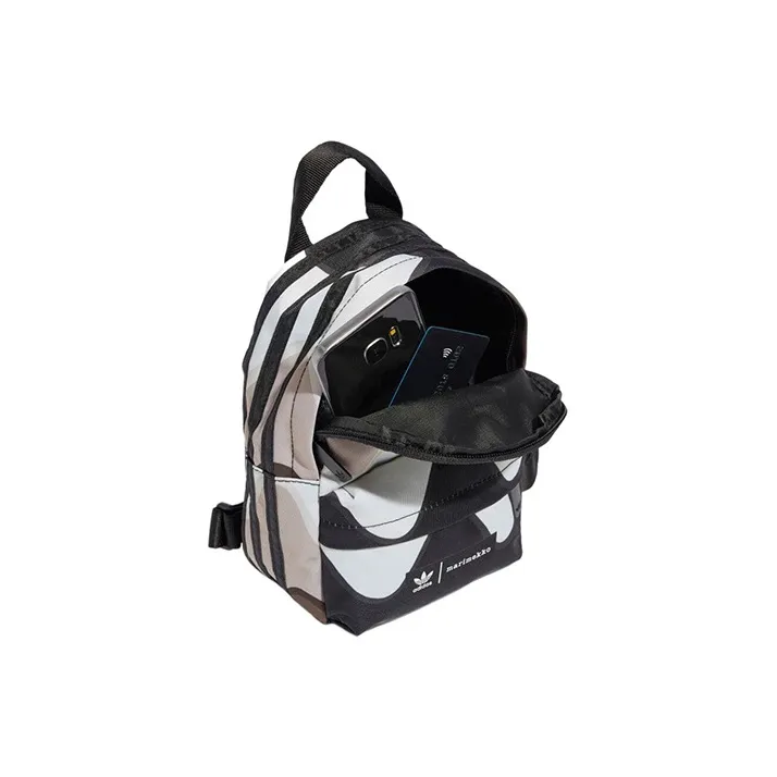 Adidas Originals MARIMEKKO Collaboration Recyclable Polyester Backpack Mini Women's Multicolor-3