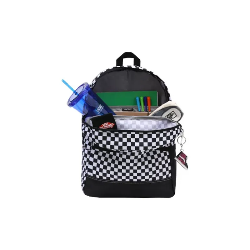 Vans Polyester With Cotton Backpack Regular Unisex Black-2