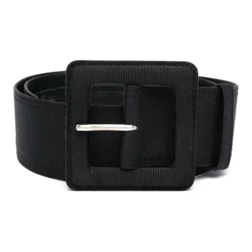 SAINT LAURENT Pre-Owned 1970s Square-buckle Silk Belt