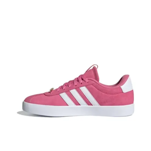 Adidas Vl Court 3.0 Pink Fusion Cloud White Bright Red Women's