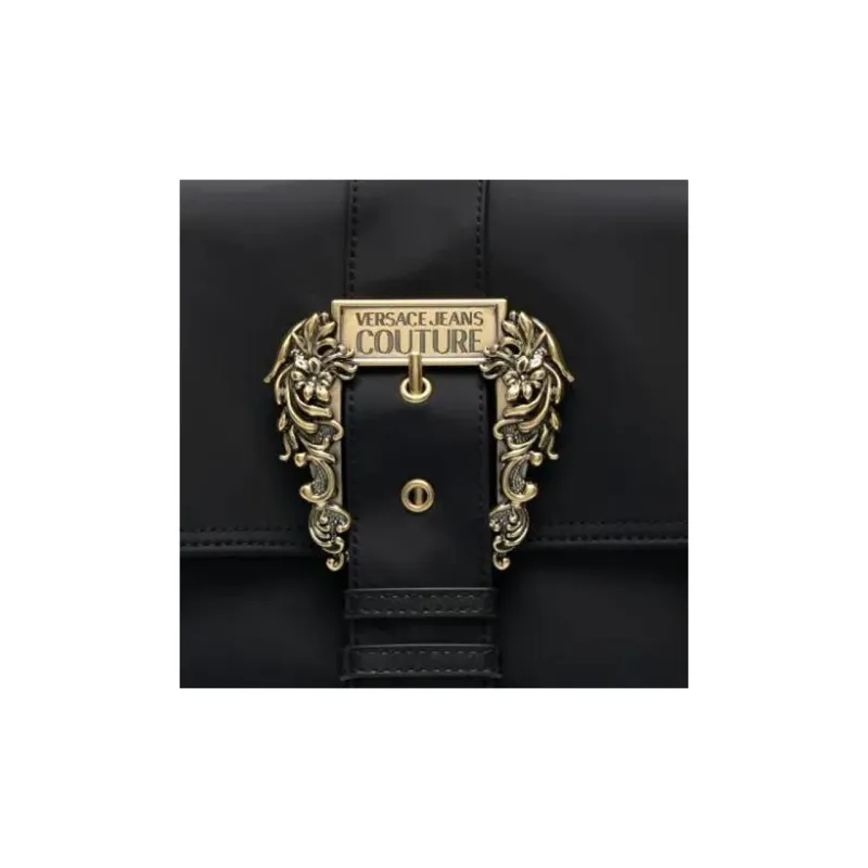 VERSACE JEANS COUTURE Polyamide Polyurethane Crossbody Bag Shoulder Bag Regular Women's Black-3