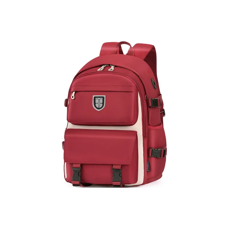 UNIVERSITY OF CAMBRIDGE Fabric Boys High School Double-Shoulder Backpack Regular Unisex-1