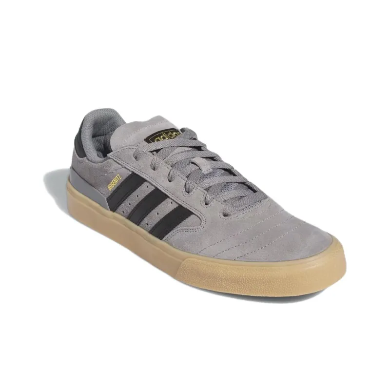 Adidas Busenitz Vulc Ii Grey Core Black Gold Metallic-2