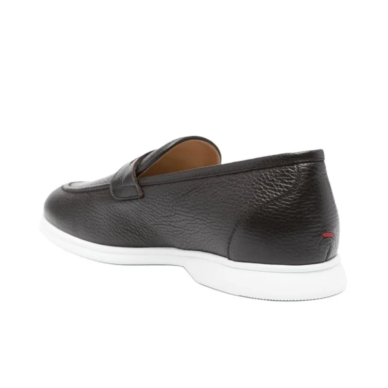 Kiton Penny-slot Leather Loafers-4