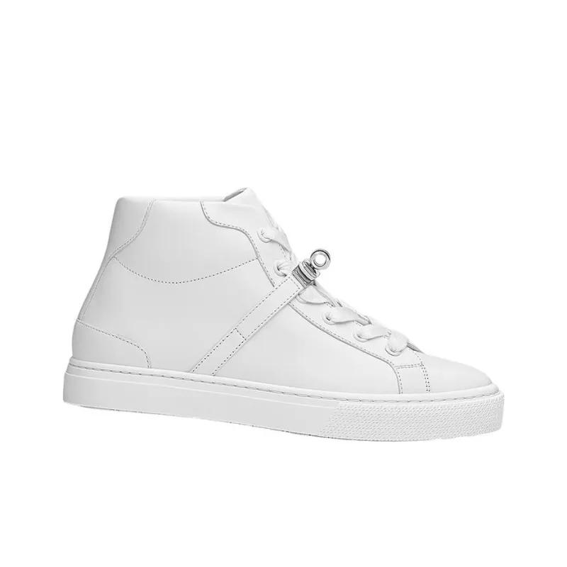 HERMES Daydream Mid Top Stylish Skateboarding Shoes Women's White-1