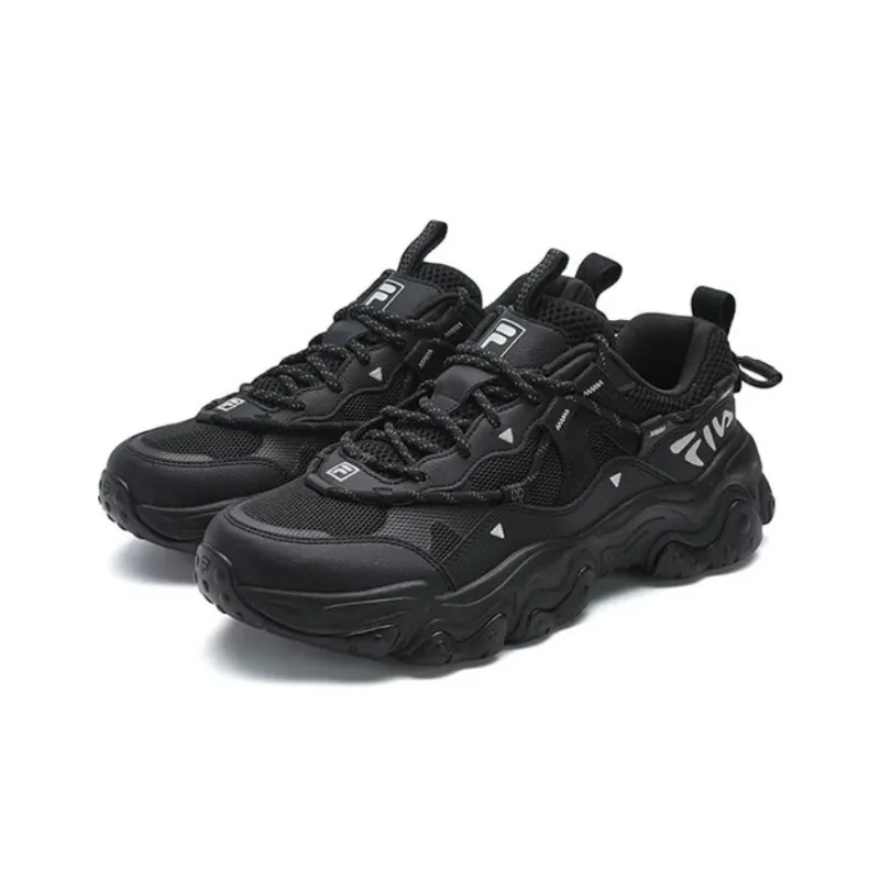 FILA Heritage Fluid Sneakers 'Black'-1