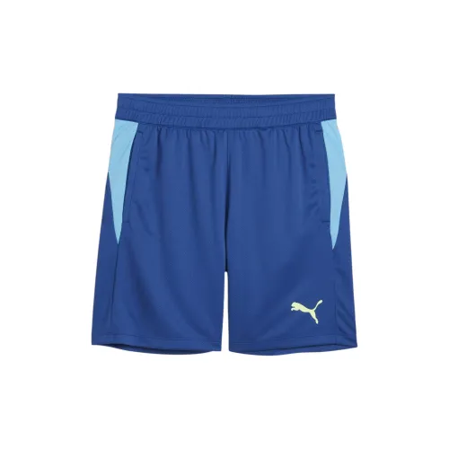 PUMA Individual Sports Shorts Men Glow In The Dark Blue