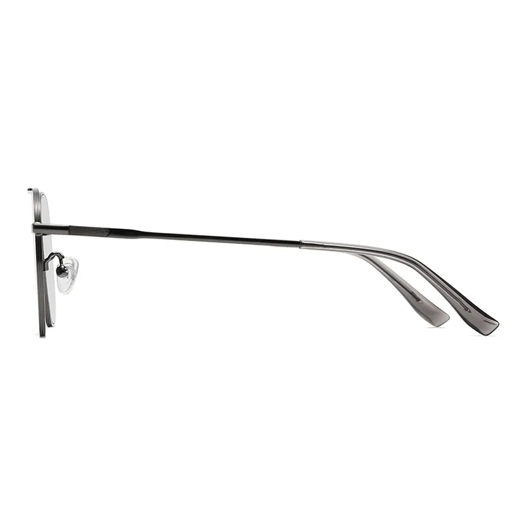 Prsr Alloy Plate And Metal Aviator Sunglasses Men's-2