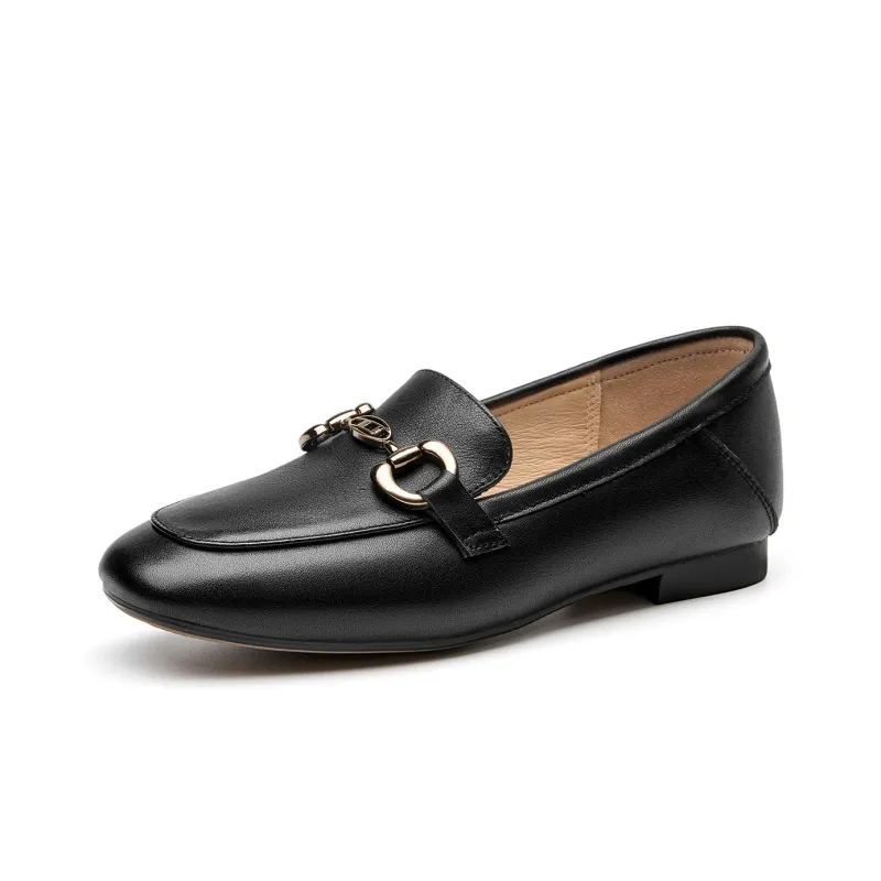 Spider King Loafers Women's Black-1