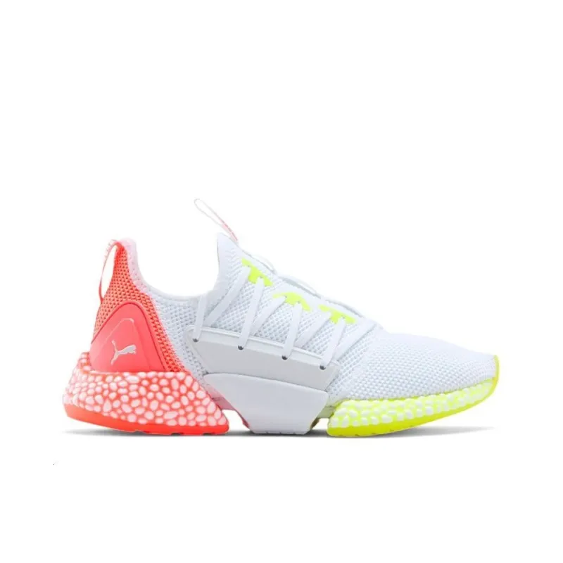PUMA Hybrid Rocket Runner Running Shoes Women's Low-Top White/Red/Yellow-1