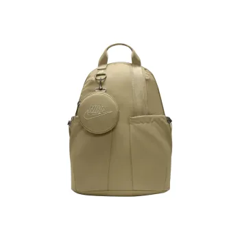 Nike Polyester Backpack Mini Women's Unisex Olive Plaid