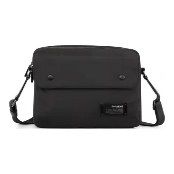 SAMSONITE Fabric Crossbody Bag Shoulder Bag Men's Black
