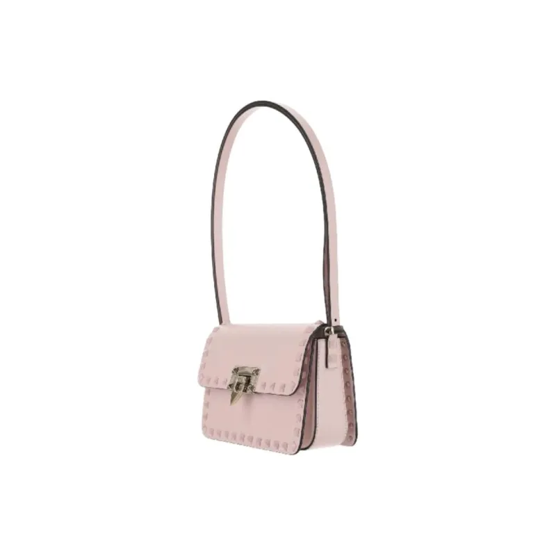Valentino Garavani Rockstud Foldover Top Shoulder Bag-1