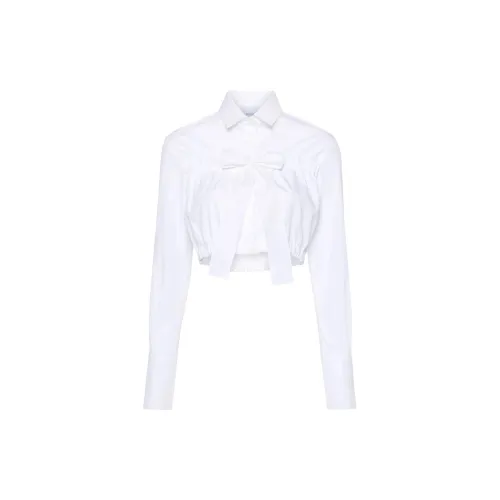 Patou Bow-detail Cropped Blouse