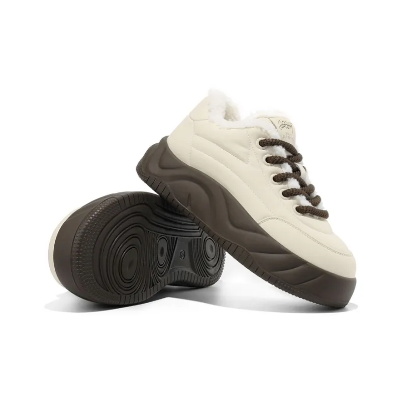 JOSINY Height Increasing Warmth Mid-Top Casual Shoes Women's-7