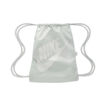 Nike Heritage Polyester Backpack Regular Unisex Light Silver & Iridescent