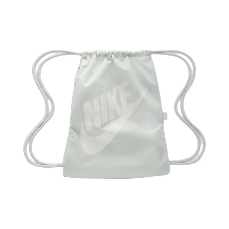 Nike Heritage Polyester Backpack Regular Unisex Light Silver & Iridescent-0