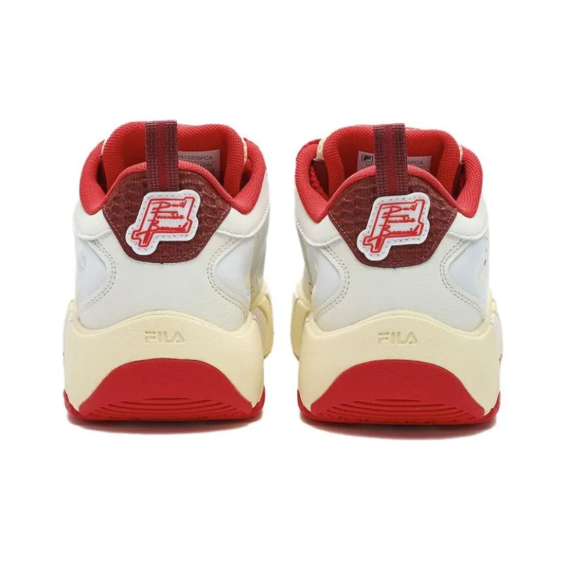 FILA Melt Skate Shoes 'White Red' Women's-4