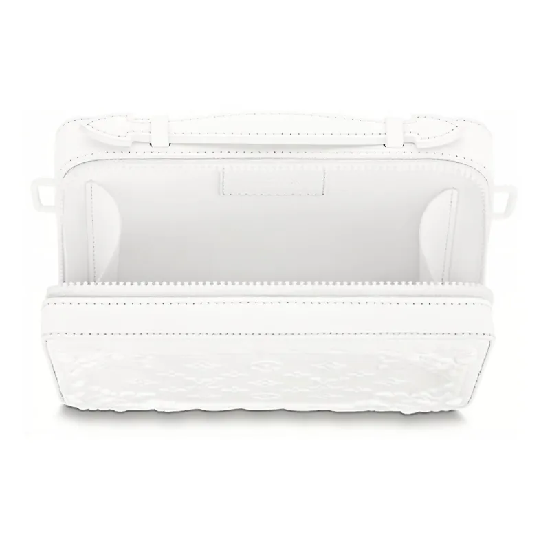 LOUIS VUITTON Handle Soft Trunk Optic White-3