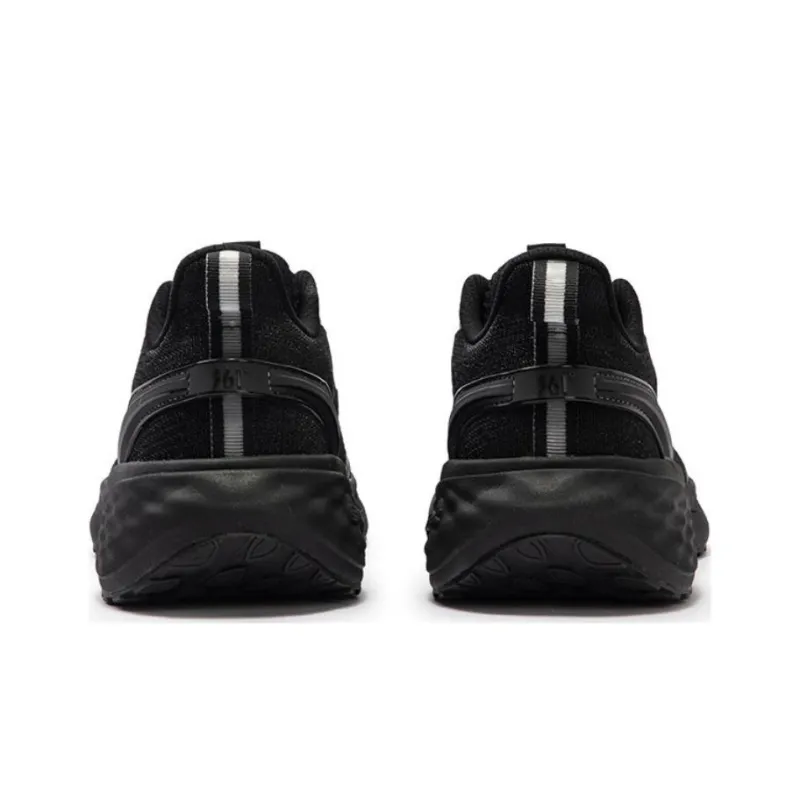 361° Cushioning And Breathable Low Top Running Shoes Men's Black-3