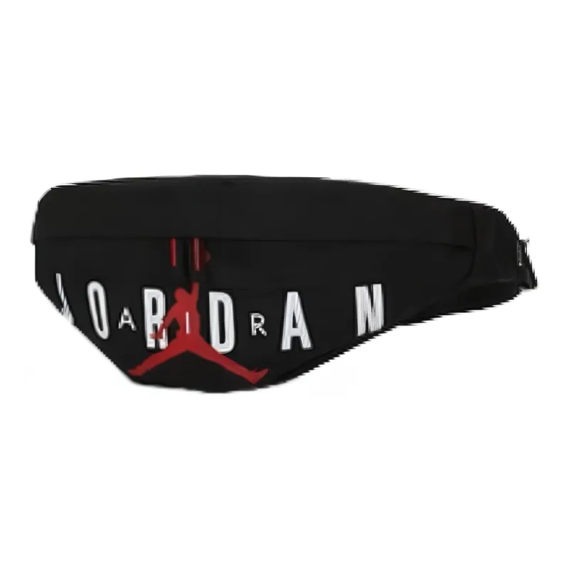 Jordan Nylon Crossbody Bag Sling Bag Fanny Pack Regular Unisex Black-2